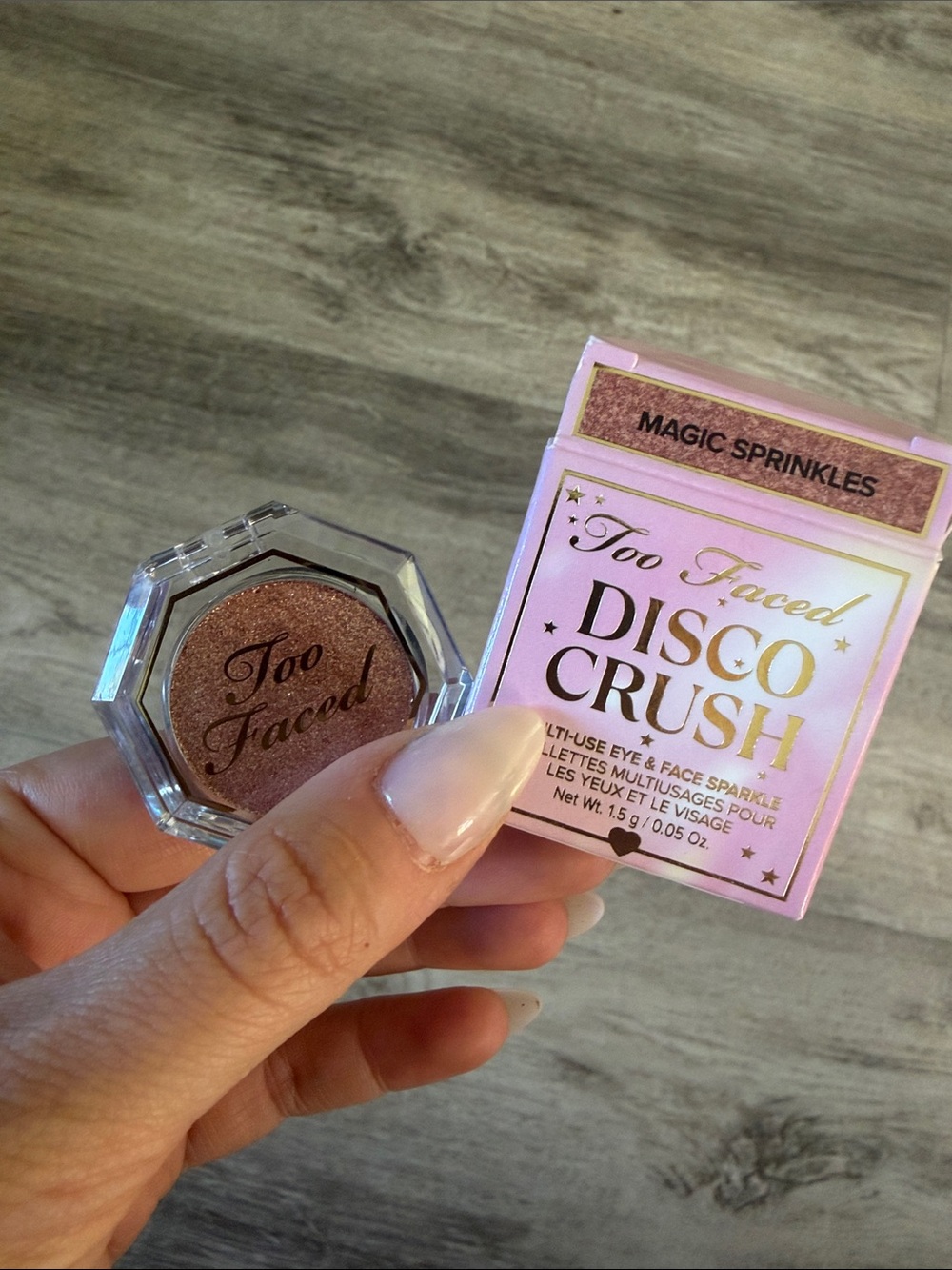 Too Faced Disco Crush Magic Sprinkles Shimmer - Rose  champagne